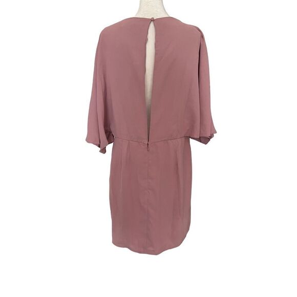 DO+BE Mauve V-Neck Dress - Women’s XL NEW - Picture 5 of 9